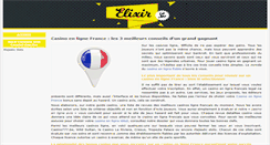 Desktop Screenshot of elixir-lejeu.com