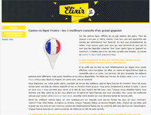 Tablet Screenshot of elixir-lejeu.com